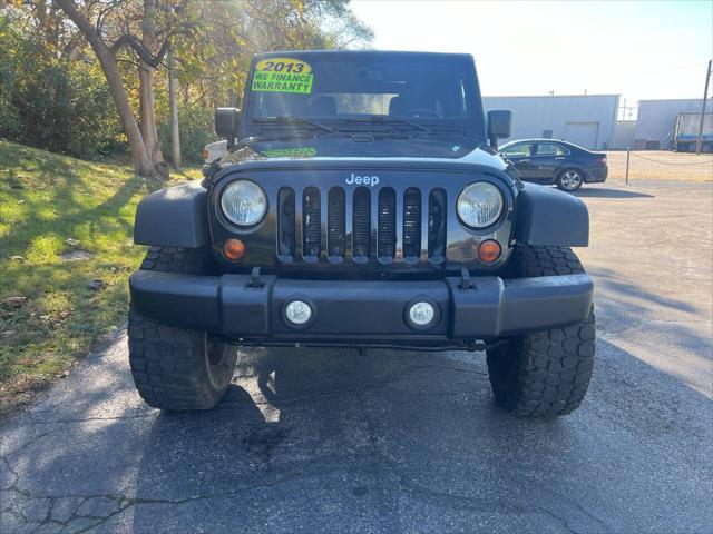 used 2013 Jeep Wrangler Unlimited car, priced at $15,995