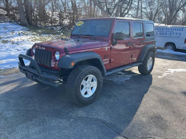 used 2012 Jeep Wrangler Unlimited car, priced at $13,995