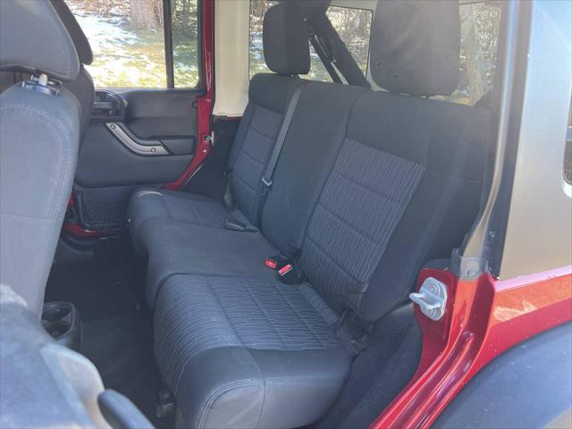 used 2012 Jeep Wrangler Unlimited car, priced at $13,995