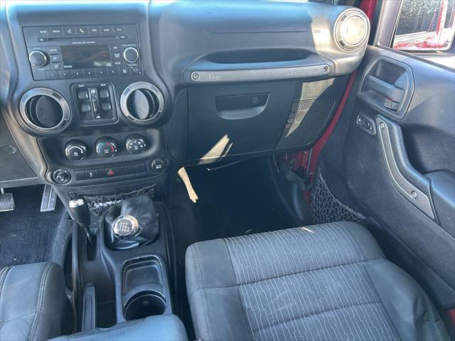 used 2012 Jeep Wrangler Unlimited car, priced at $13,995