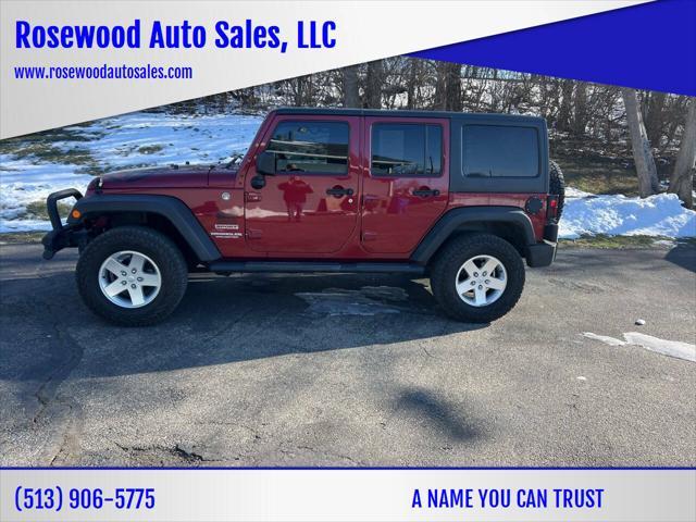 used 2012 Jeep Wrangler Unlimited car, priced at $13,995