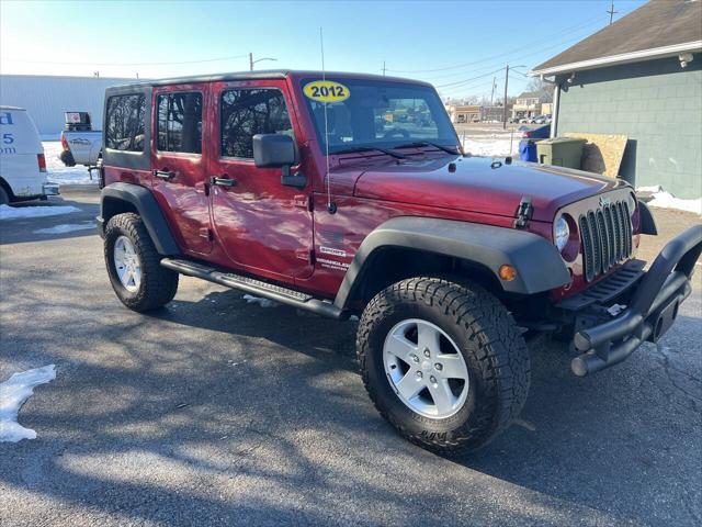 used 2012 Jeep Wrangler Unlimited car, priced at $13,995