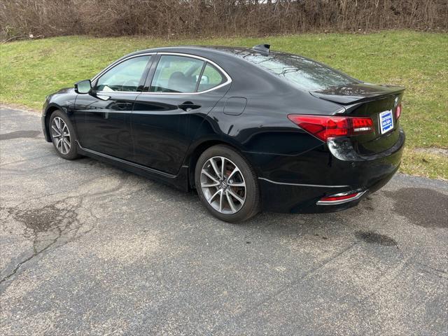 used 2015 Acura TLX car, priced at $17,495