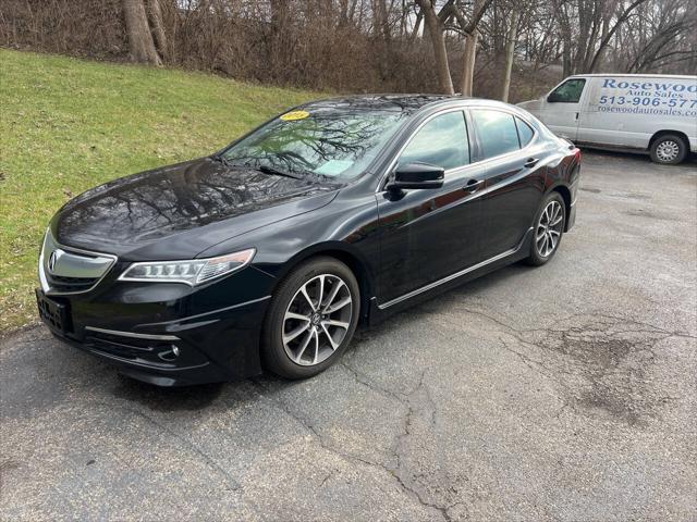 used 2015 Acura TLX car, priced at $17,495