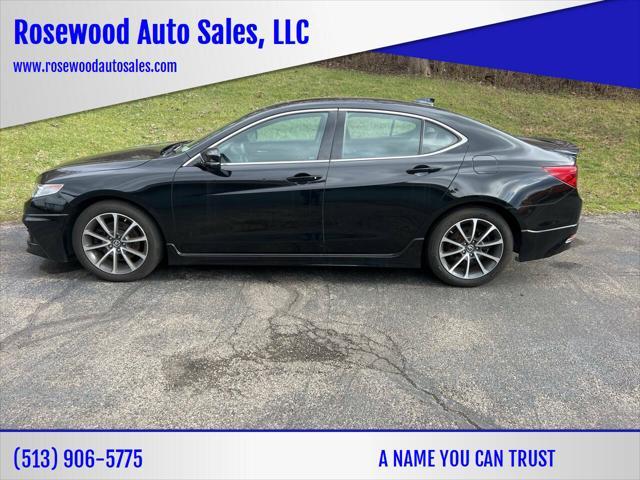 used 2015 Acura TLX car, priced at $17,495