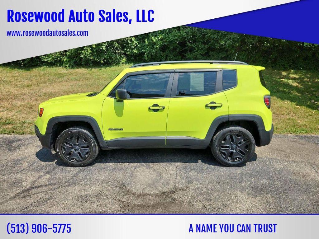 used 2018 Jeep Renegade car, priced at $11,995