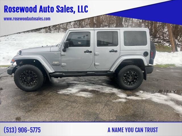 used 2013 Jeep Wrangler Unlimited car, priced at $18,995