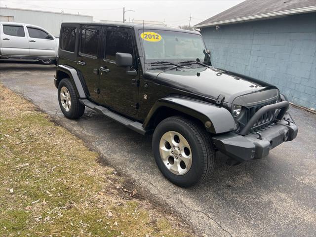 used 2012 Jeep Wrangler Unlimited car, priced at $15,995