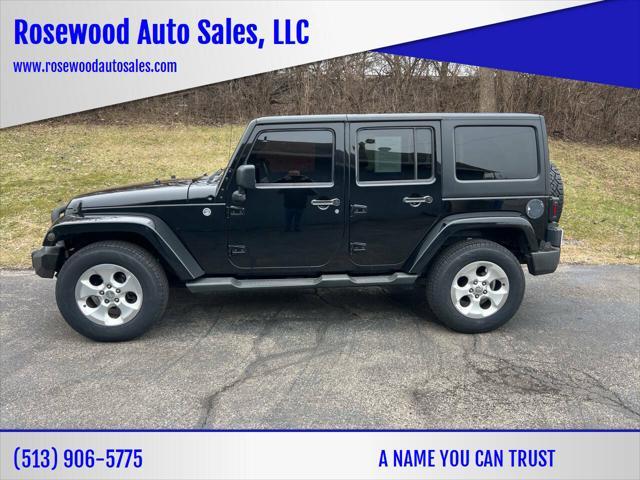 used 2012 Jeep Wrangler Unlimited car, priced at $15,995