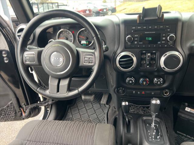 used 2012 Jeep Wrangler Unlimited car, priced at $15,995