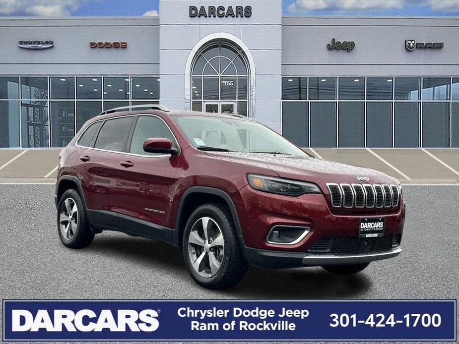 used 2021 Jeep Cherokee car, priced at $21,935