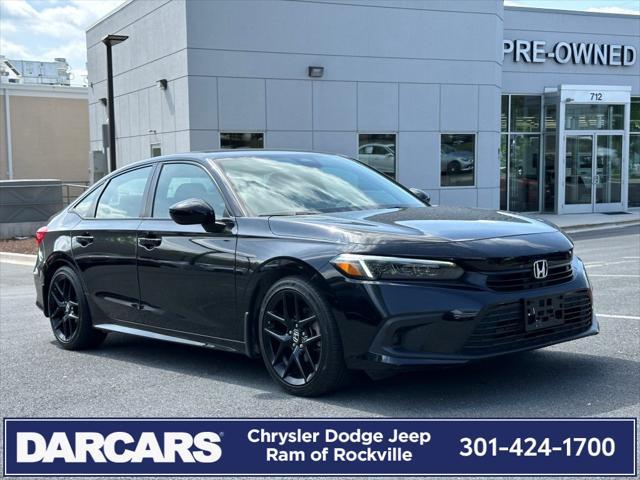used 2023 Honda Civic car, priced at $25,800