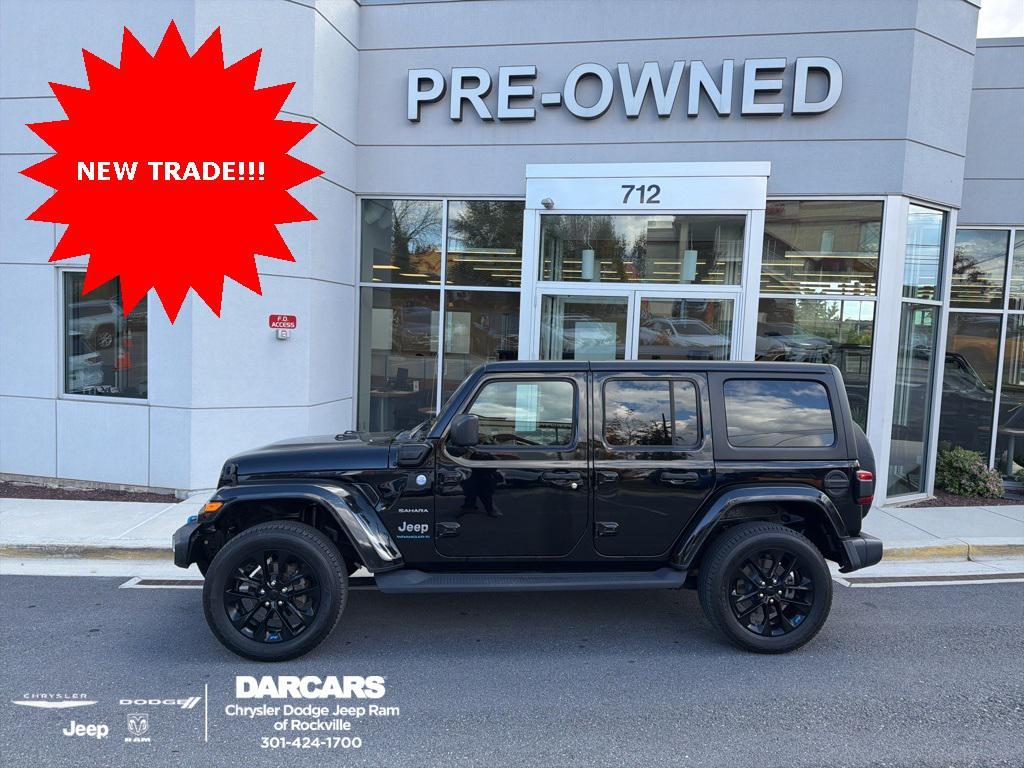 used 2023 Jeep Wrangler 4xe car, priced at $35,000