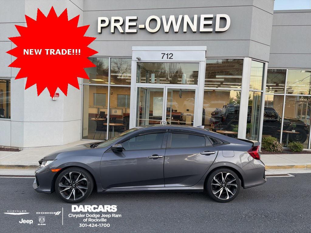 used 2017 Honda Civic car, priced at $19,500