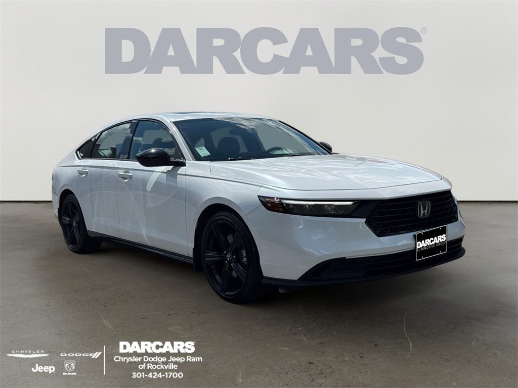 used 2025 Honda Accord Hybrid car, priced at $30,770