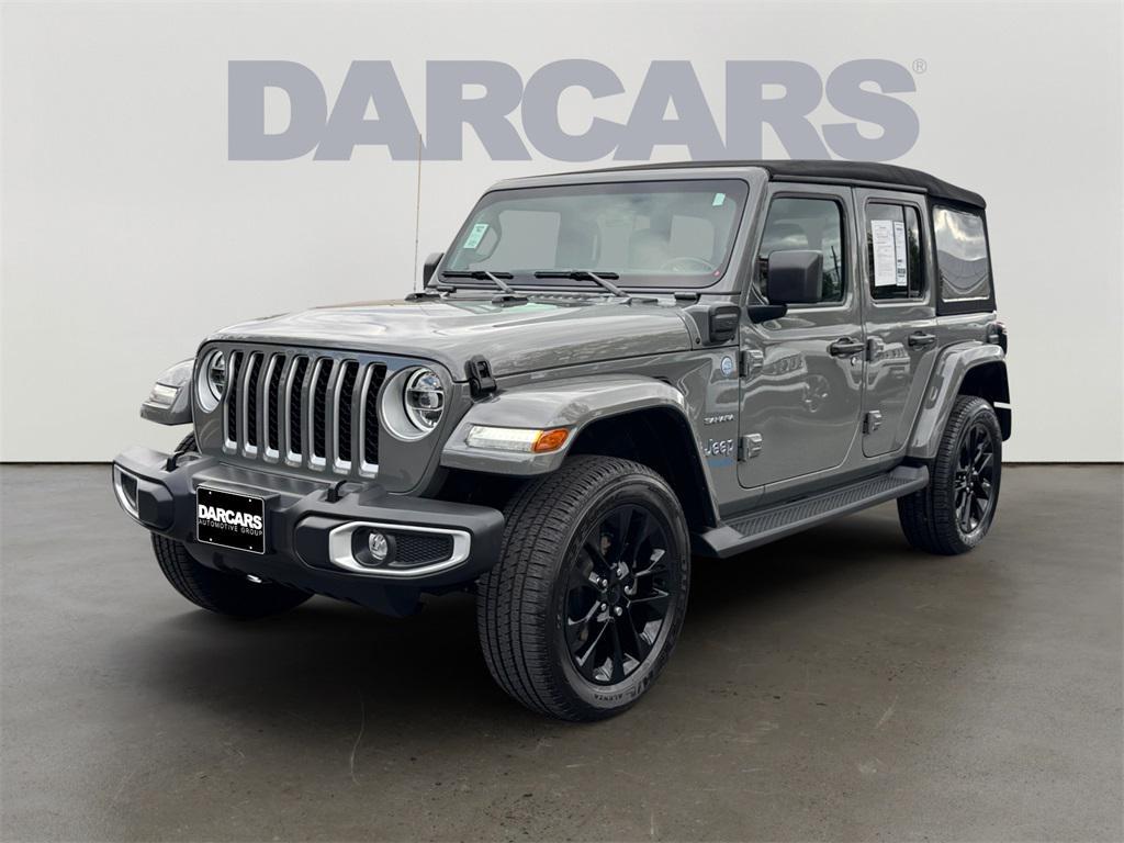 used 2021 Jeep Wrangler Unlimited 4xe car, priced at $29,500