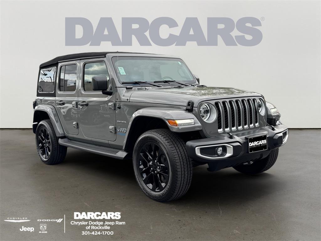 used 2021 Jeep Wrangler Unlimited 4xe car, priced at $29,500