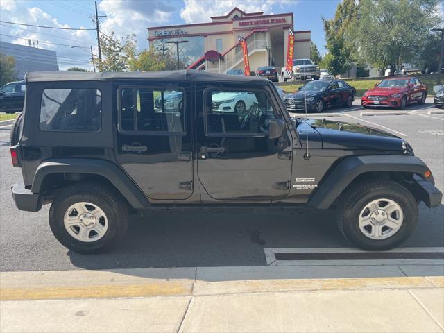 used 2016 Jeep Wrangler Unlimited car, priced at $18,300