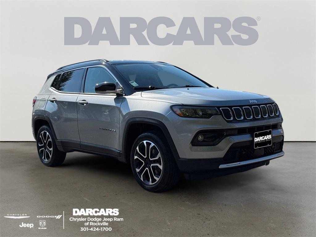 used 2022 Jeep Compass car, priced at $23,000