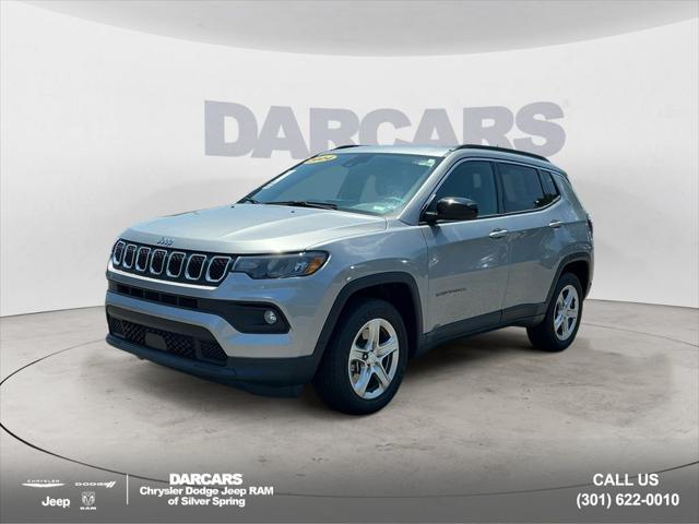 used 2024 Jeep Compass car, priced at $22,000