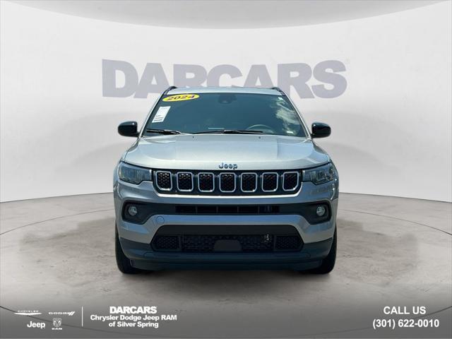 used 2024 Jeep Compass car, priced at $22,000