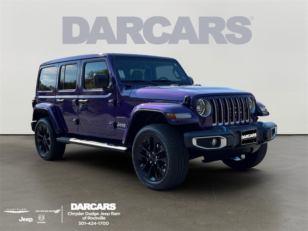 used 2023 Jeep Wrangler 4xe car, priced at $35,498