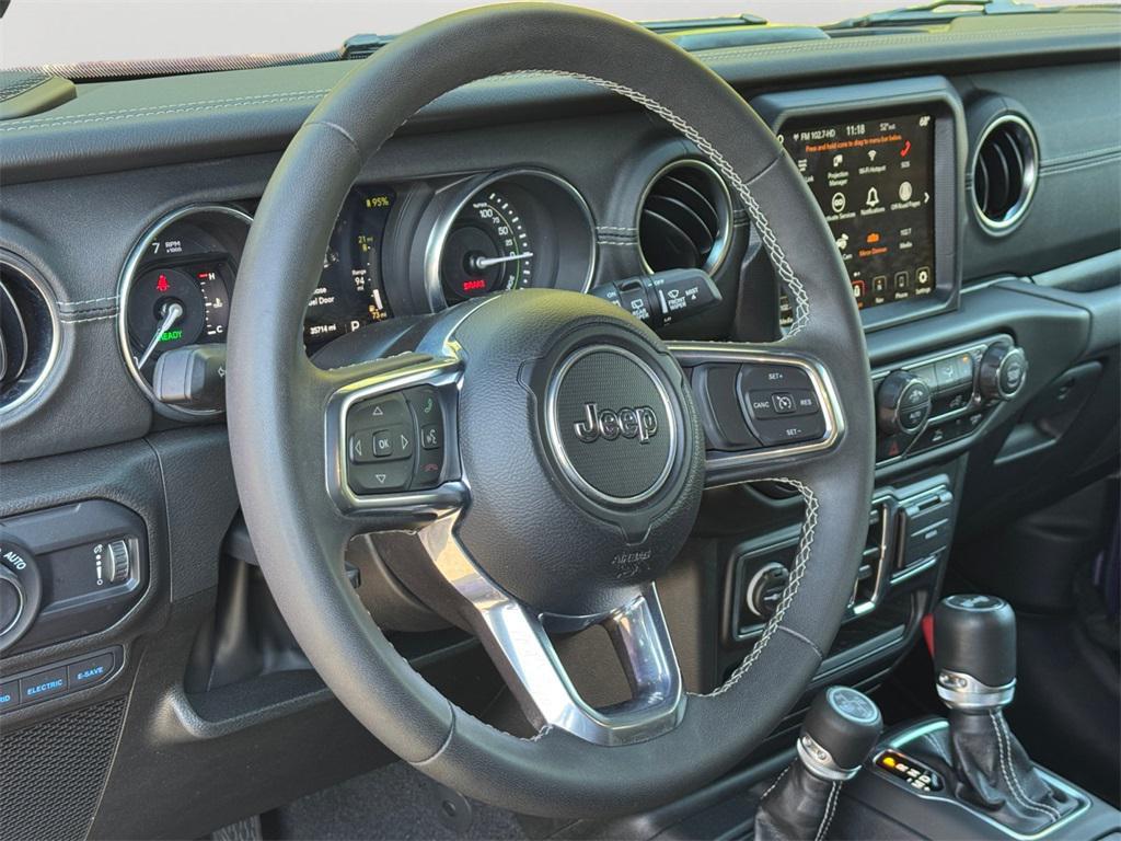 used 2023 Jeep Wrangler 4xe car, priced at $35,498