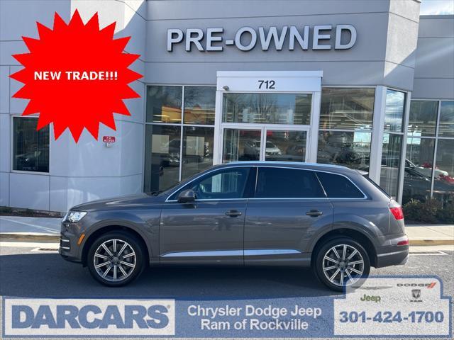 used 2018 Audi Q7 car, priced at $21,835