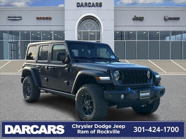 new 2024 Jeep Wrangler 4xe car, priced at $56,406