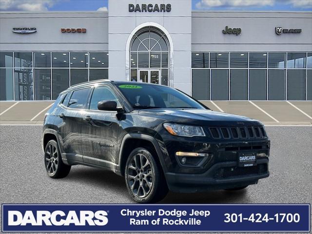 used 2021 Jeep Compass car, priced at $19,300