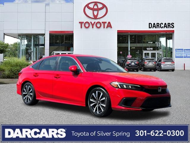 used 2022 Honda Civic car, priced at $24,366