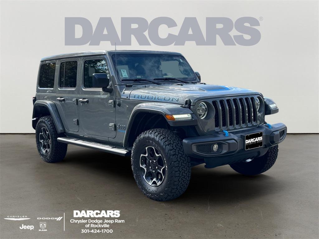 used 2021 Jeep Wrangler Unlimited 4xe car, priced at $30,000
