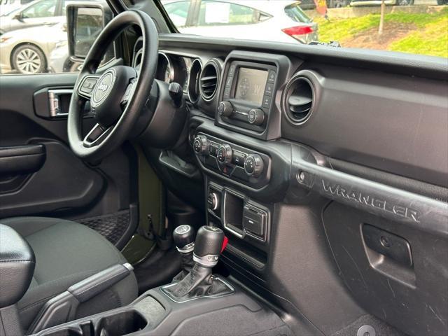 used 2021 Jeep Wrangler Unlimited car, priced at $29,171