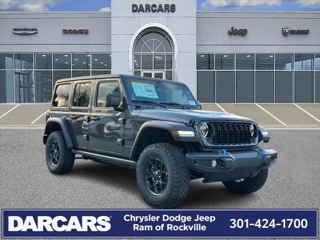new 2024 Jeep Wrangler 4xe car, priced at $53,354