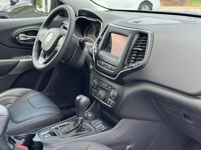 used 2021 Jeep Cherokee car, priced at $22,900