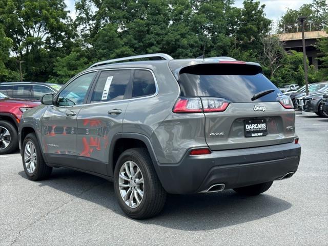 used 2021 Jeep Cherokee car, priced at $22,900