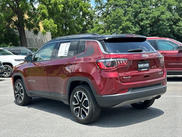 used 2022 Jeep Compass car, priced at $21,337
