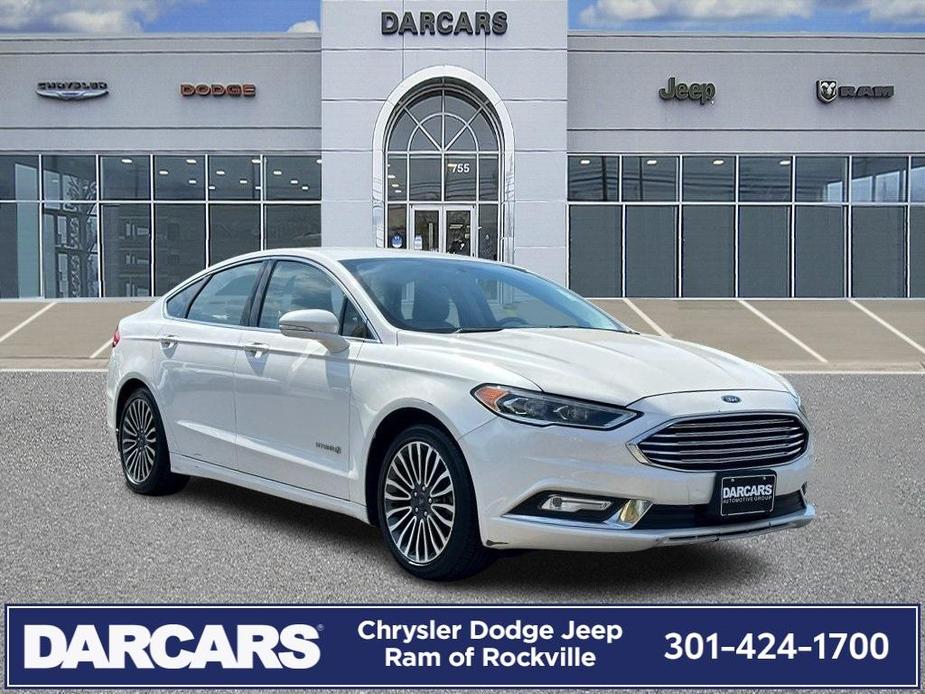used 2017 Ford Fusion Hybrid car, priced at $10,495