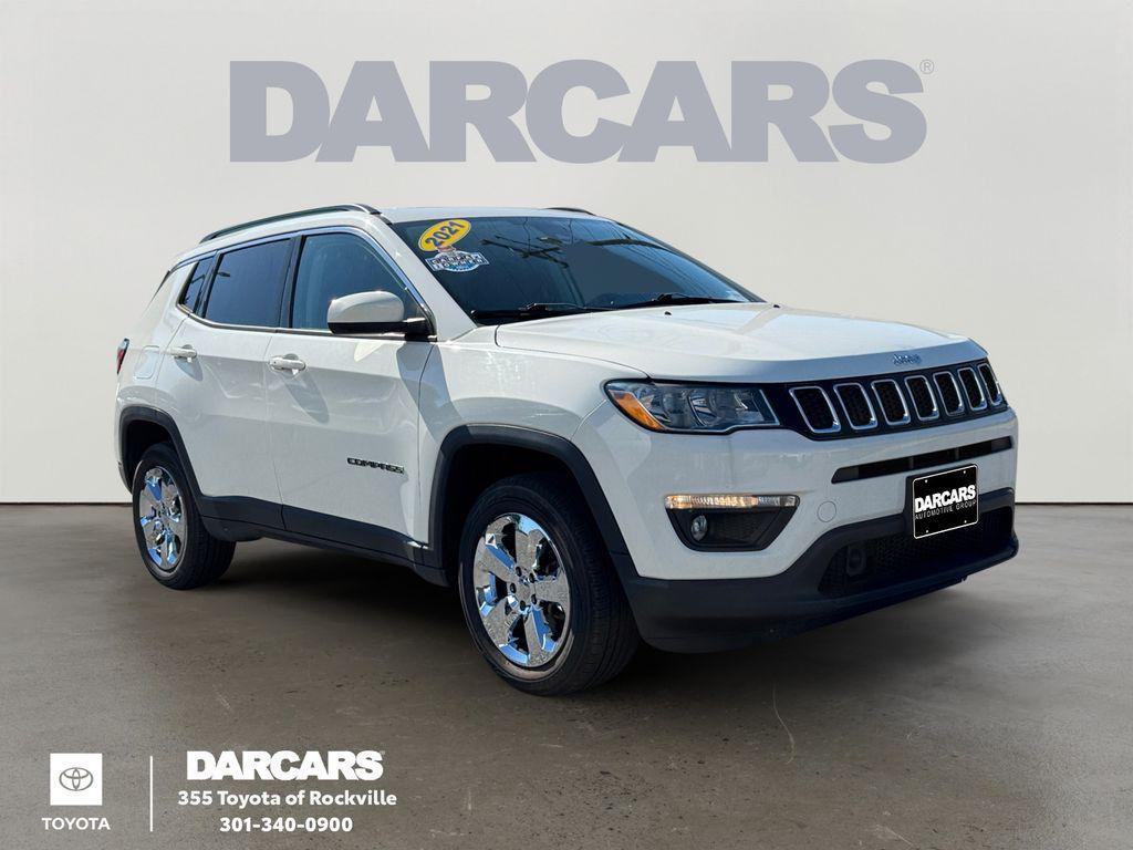 used 2021 Jeep Compass car, priced at $14,695