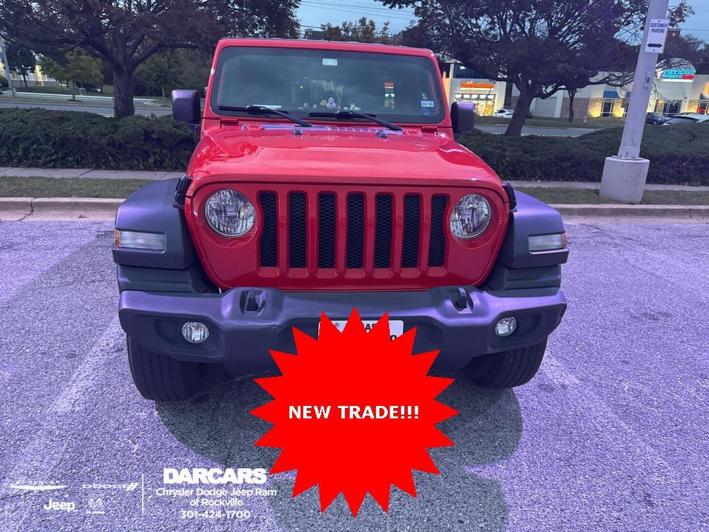used 2022 Jeep Wrangler Unlimited car, priced at $29,799