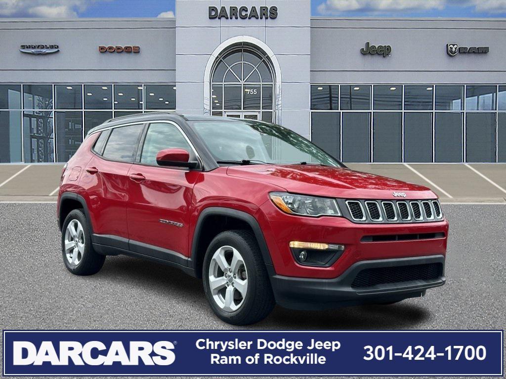 used 2019 Jeep Compass car, priced at $19,542
