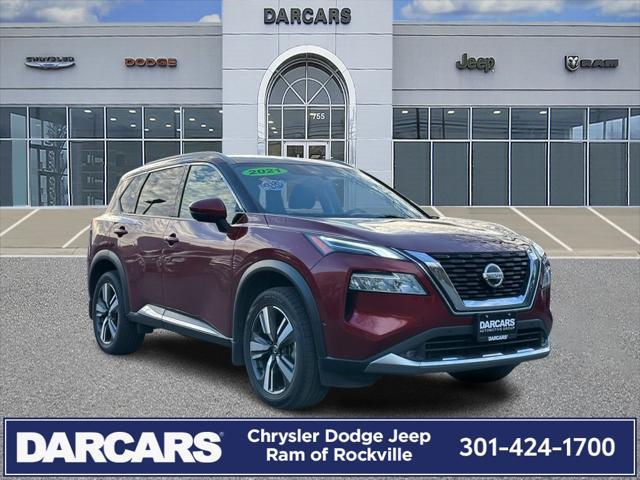 used 2021 Nissan Rogue car, priced at $24,200