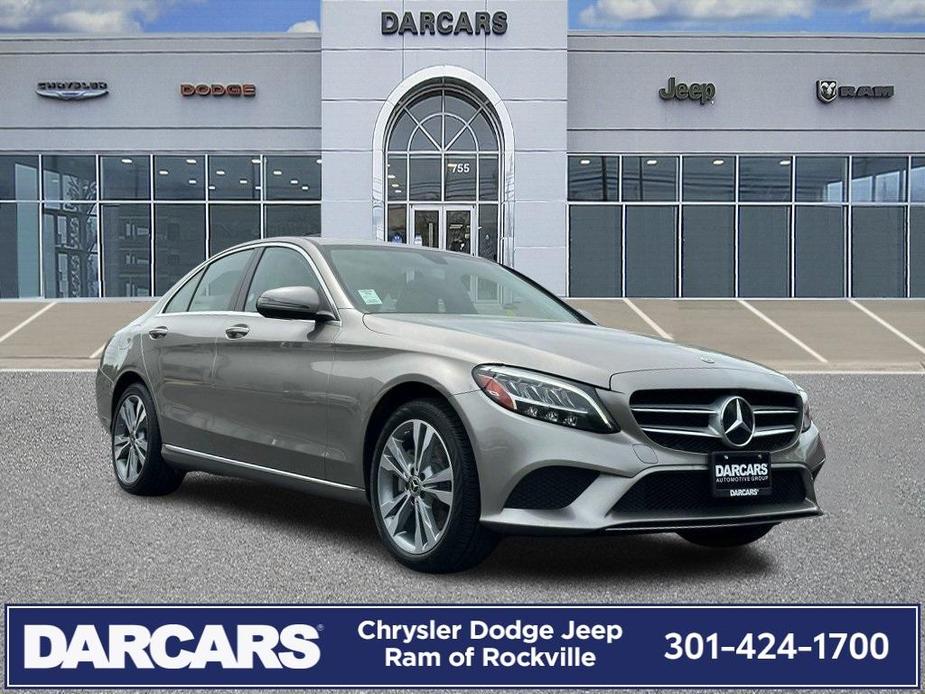 used 2019 Mercedes-Benz C-Class car, priced at $21,000