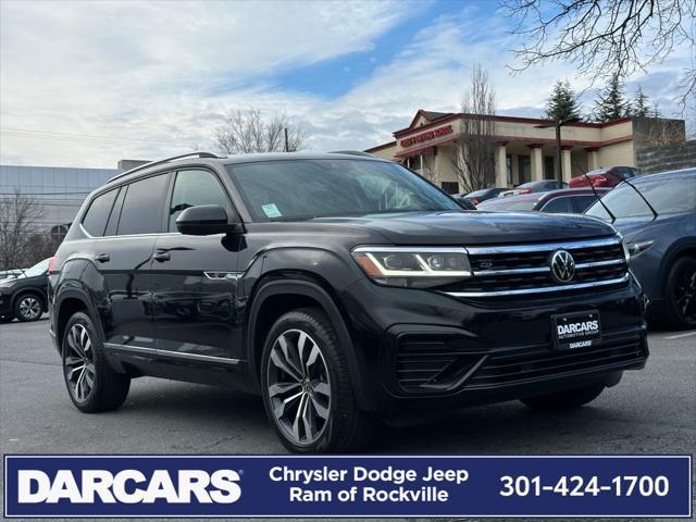 used 2021 Volkswagen Atlas car, priced at $29,500