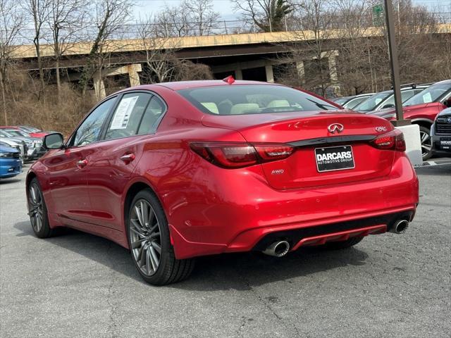 used 2021 INFINITI Q50 car, priced at $36,000
