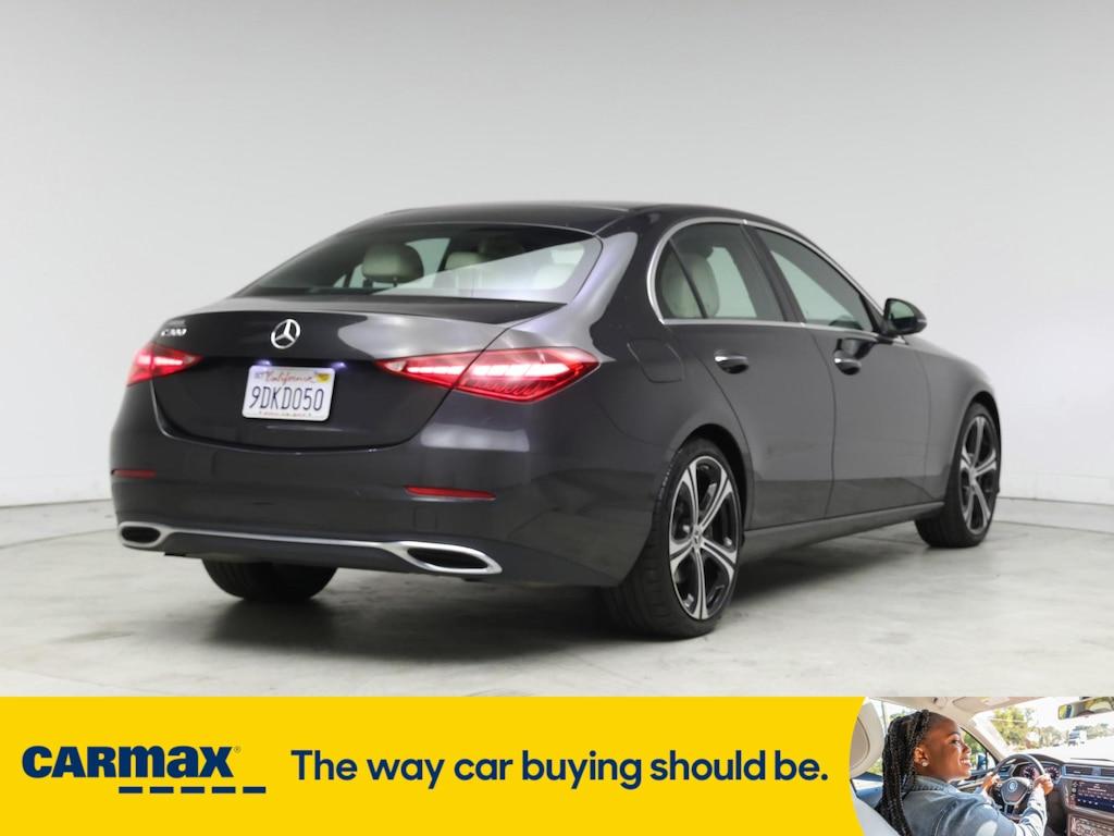 used 2022 Mercedes-Benz C-Class car, priced at $34,998