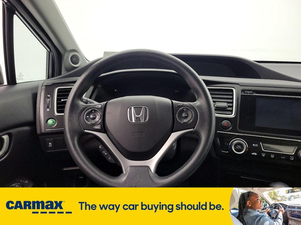 used 2015 Honda Civic car, priced at $14,998