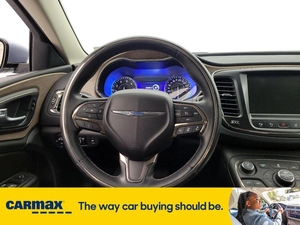 used 2015 Chrysler 200 car, priced at $15,998