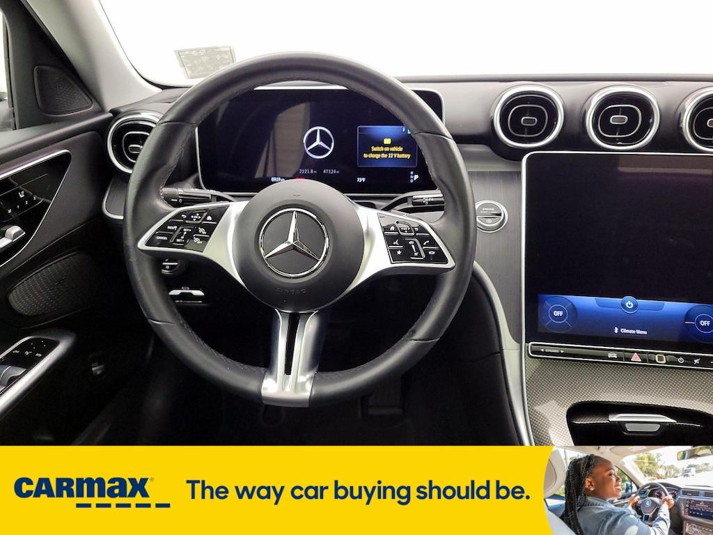 used 2023 Mercedes-Benz C-Class car, priced at $33,998