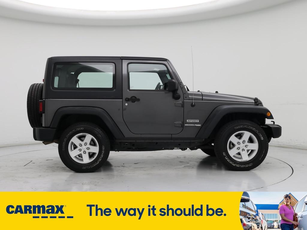 used 2018 Jeep Wrangler car, priced at $20,998